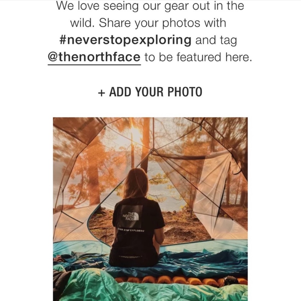 Light Gray The North Face “Never Stop Exploring” Hoodie, NWT; Womens SMALL - Picture 4 of 4